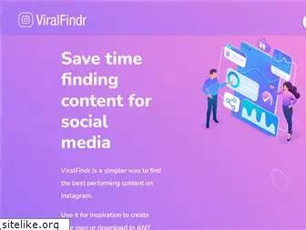 Viral finder. Viral Finder Pro finds the most viral posts and greatest influncers in any facebook group. It's the tool you need if you create any type of content on Facebook. Go viral won't be complicated for you anymore. THIS IS A WHITE LABEL EXTENSION MADE BY TIER5.US FOR ALEX JUST. 