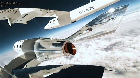 Virgin Galactic launches space tourists