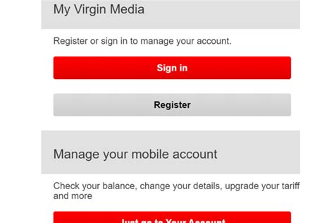 Virgin media login account.  Open Device Authentication Marketing preferences My Virgin Media...