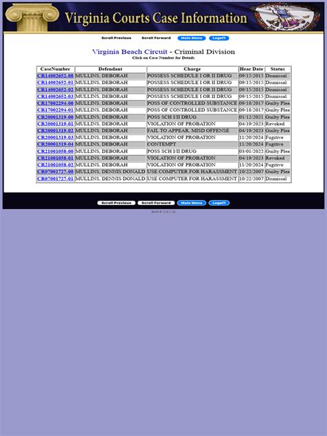 Virginia Beach Civil Court Case Information