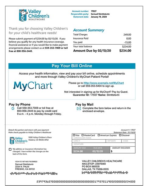 Pay your medical bills online easily and securely If you've received a paper bill, you can quickly log in by using the 12-digit Bill ID found at the top of your bill. View your bill online. 