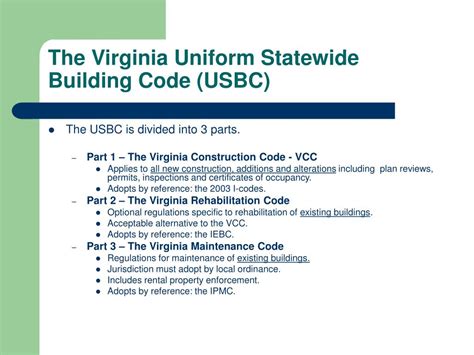 Virginia uniform statewide building code decks.  Chapter 13 Energy effi...