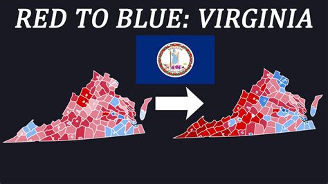 Virginia went from purple to blue. Here