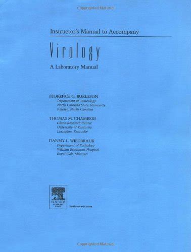 Virology a laboratory manual instructor s manual. - Ermitas y caminos del valle de aramaiona.