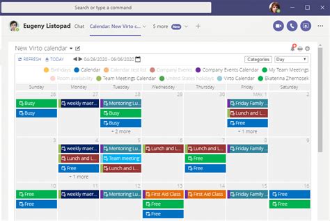 Virto Calendar is available in MS Teams! SharePoint Blog
