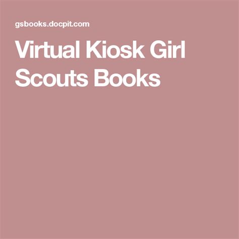 Virtual [Closed Group] Girl Scout Book Club