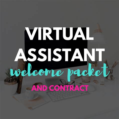 Virtual Assistant Welcome Packet And Contract Summer Mae Consulting