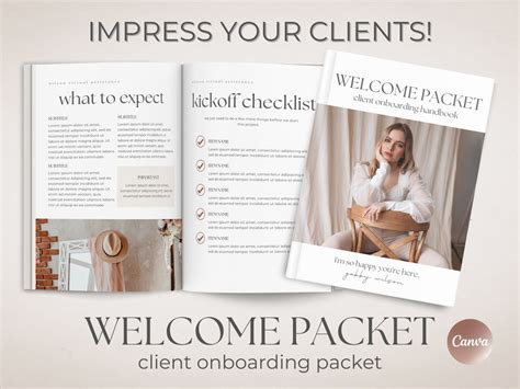 Virtual Assistant Welcome Packet Client Onboarding Template