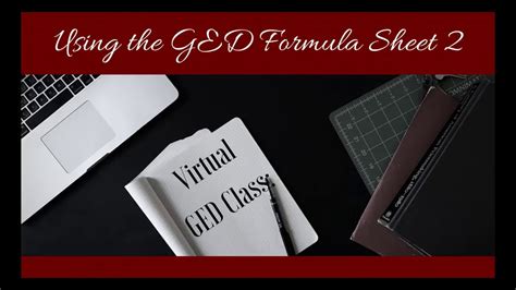 Virtual GED Class Using the GED Formula Sheet 2 YouTube