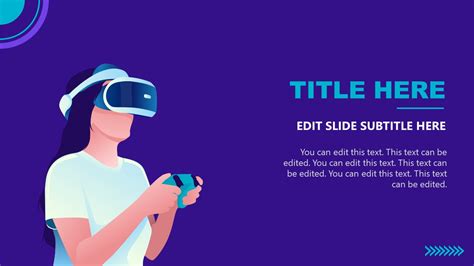 Virtual Reality Experience PowerPoint Template Slidesbase