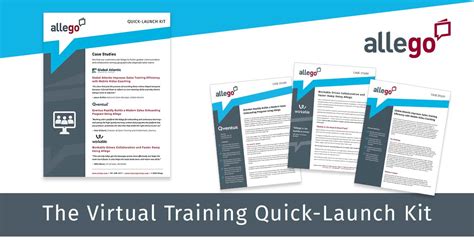 Virtual Training Quick Launch Kit - Allego