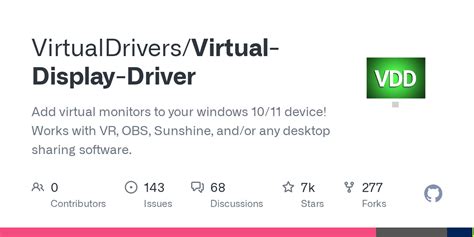 Virtual monitor software. 23) by VirtualDrivers is now available, bringing enhanced supp...