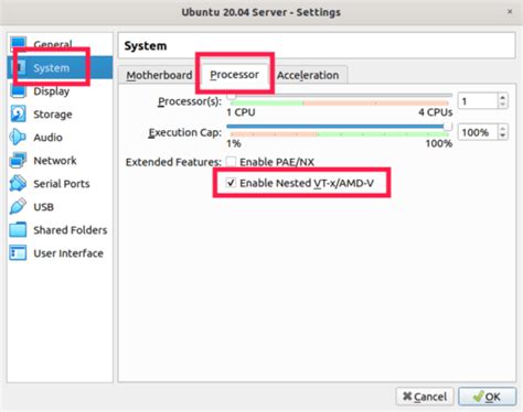 Virtualbox nested virtualization greyed out.  If you are having this iss...
