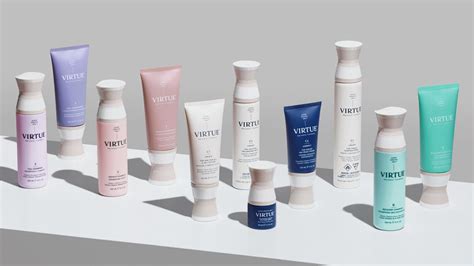 Virtue labs. The resulting Virtue Flourish line includes a complex that is 95% Alpha and 5% Gamma Keratin. This particular ratio helps with inflammation, which is a huge part of why women begin to lose hair. A healthy scalp grows healthy hair, and quelling inflammation at the scalp helps to allow new hair through the follicle. 