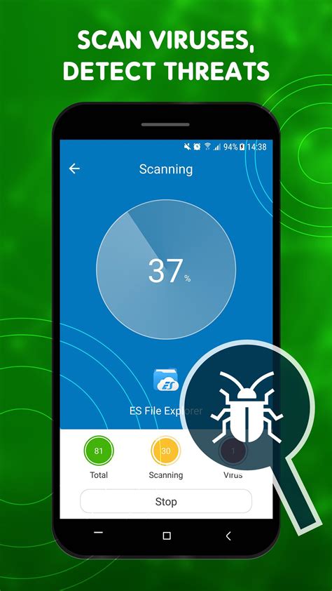 Virus scan on android. 