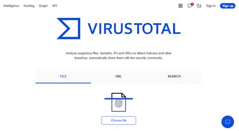 Virustotal upload hash list. .  ...