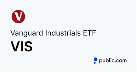 Vis etf. Things To Know About Vis etf. 