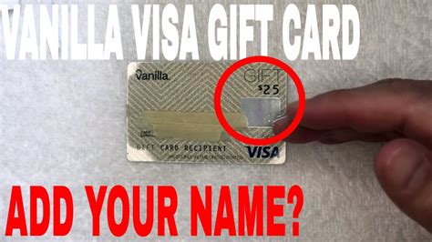 Visa gift card name on card. The adding payment as a debit/credit card on Amazon doesn't work anymore. Whenever I go to add payment to reload or add a card, they ask for a name. I tried putting in my name, didn't work and then tried "gift card" in the name box and it goes to "we have to verity with your bank" then eventually it just sits there. 