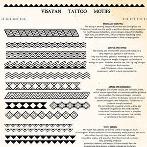 Visayan Patterns. humblebeginningstattoo