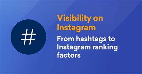 Visibility Index on Instagram From Hashtags to Instagram Ranking Factors SISTRIX