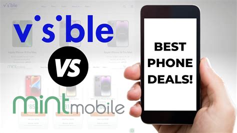 Visible vs mint. See at Mint Mobile *$45 for 3 Months. $315/yr Total cost. $10/mo. 2GB data. AT&T 5G & 4G networks. See at Boost Mobile. $120/yr Total cost. Mint Mobile plans start at $15* and Boost Mobile plans start as low $5*. With no contract, you can get some of the cheapest cell phone plans when shopping for a deal with MVNO's … 