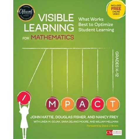 Download Visible Learning For Mathematics Grades K12 What Works Best To Optimize Student Learning By John Ac Hattie