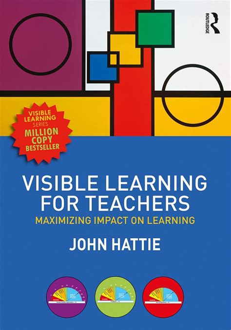 Download Visible Learning For Teachers Maximizing Impact On Learning By John Ac Hattie