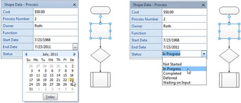 Visio : The value of shape data(a variable list type) is - Microsoft ...