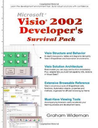 Visio 2002 developer s survival pack graham wideman. - Répertoire des écoles des sciences de l'information.