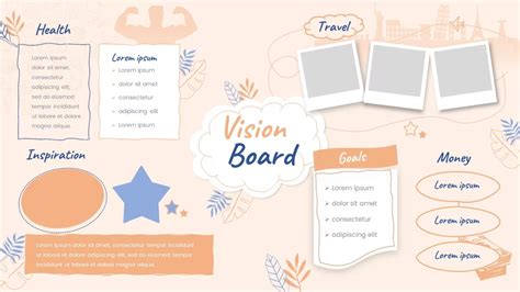 Vision Board Ppt Template