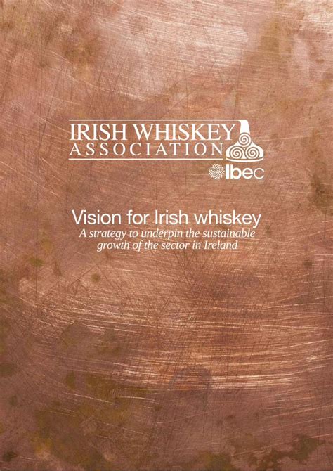 Vision for Irish Whiskey 2015 - Drinks Ireland