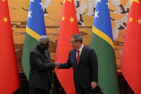 Visit by Solomon Islands leader to Beijing underscores rising China-US rivalry in South Pacific