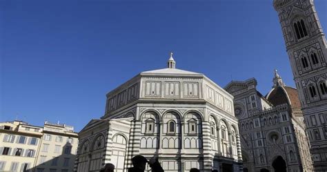 Visitors can see famed Florence baptistry