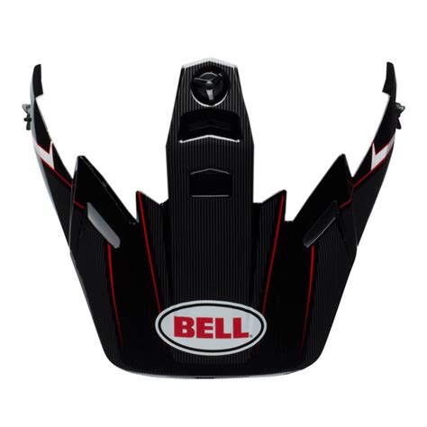 Visor BELL MX-9 Adventure Berm Black/Red/White - eBay