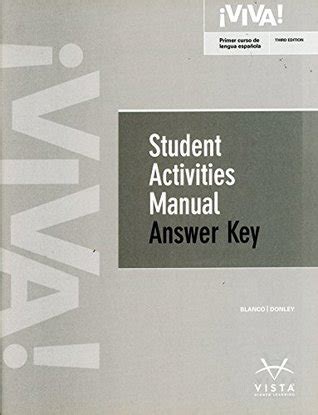 Vista student activities manual answer key. - Nelson stud welder model 101 parts manual.