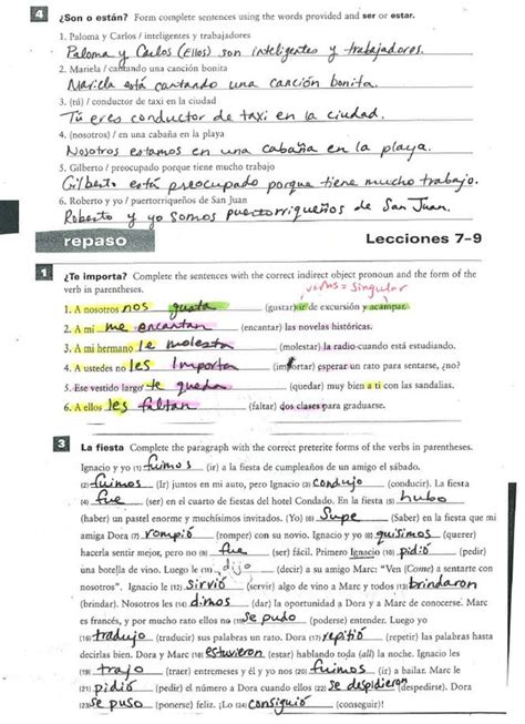 Vistas spanish lab manual answers leccion 2. - Encad croma24 color inkjet printer service repair manual.