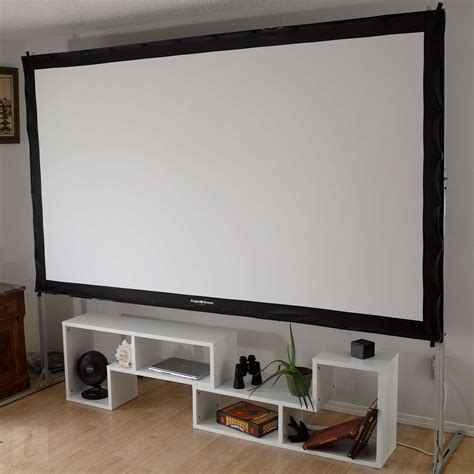Visual Apex Projector Screen Review Massive and Portable