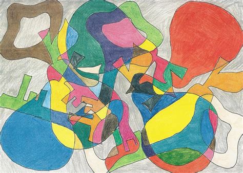 Visual Arts Working with Organic and Geometric Shapes