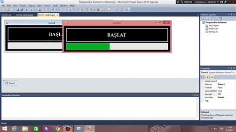 Visual Basic ProgressBar Kullanımı YouTube.
