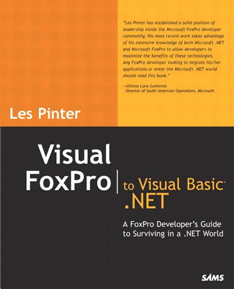Visual FoxPro programmer to learn Visual Basic .NET