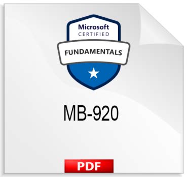 Visual MB-920 Cert Test