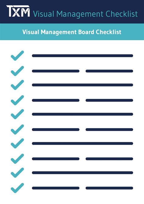 Visual Management Checklist