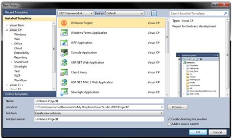 Visual Studio 2010 Project Template
