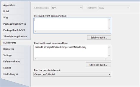 Visual Studio Post Build Event Command Line Replace Sale Online fast