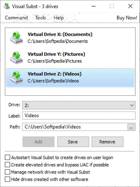 Visual Subst for Windows