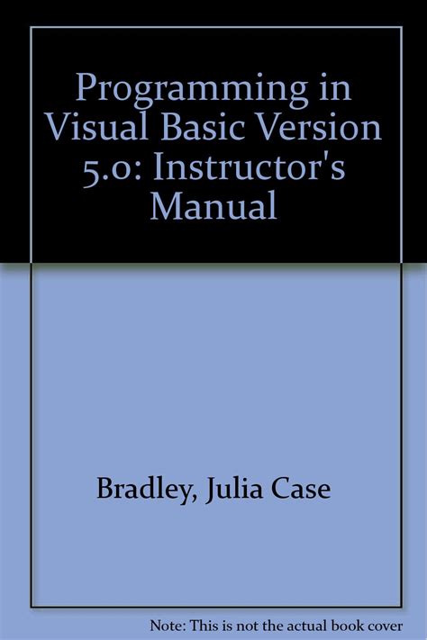 Visual basic bradley millspaugh solution manual. - Successful marketing research the complete guide to getting and using essential information about y.