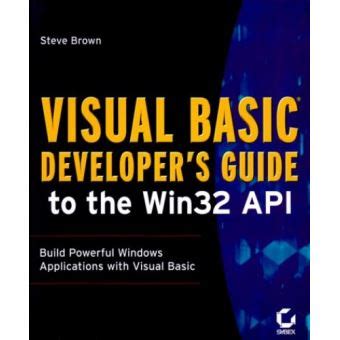 Visual basic developer s guide to the win32 api. - Nikon d80 service manual repair guide parts list catalog.