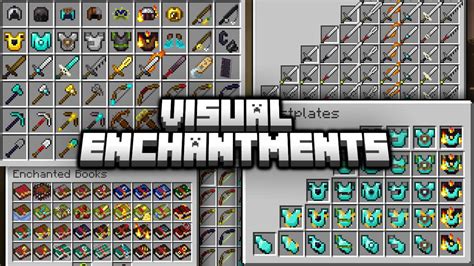 Visual Enchantments Texture Packs is one of 