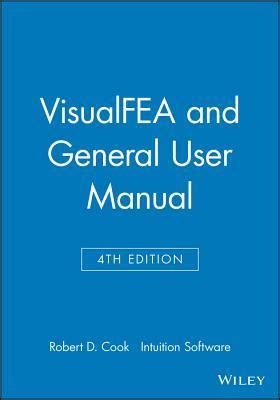 Visual fea and general user manual. - 97 pontiac gtp supercharged repair manual.