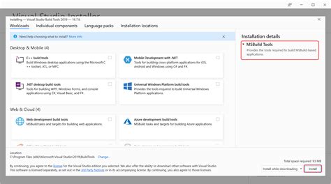 Visual studio 2019 msbuild download. sln Convert Project (if prompted): Allow Visual St...